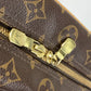 LOUIS VUITTON Handbag M51161 Monogram canvas Brown Monogram Excentri-cite Women Used Authentic