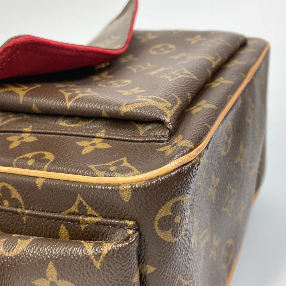 LOUIS VUITTON Handbag M51161 Monogram canvas Brown Monogram Excentri-cite Women Used Authentic
