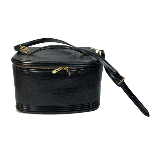 LOUIS VUITTON Shoulder Bag M48012 Epi Leather black Epi Nice Women Used Authentic
