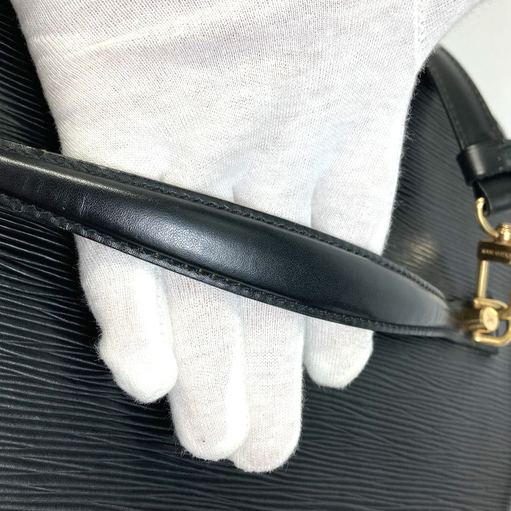 LOUIS VUITTON Shoulder Bag M48012 Epi Leather black Epi Nice Women Used Authentic