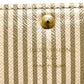 LOUIS VUITTON Long Wallet Purse N63179 Damier canvas Brown Damier Portefeuille Sarah Women Used Authentic