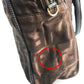 FENDI Tote Bag Nylon / leather Brown Zucca FF pattern Women Used Authentic