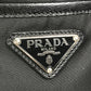 PRADA Handbag BR2288 Nylon / leather black Bag Triangle logo plate Women Used Authentic