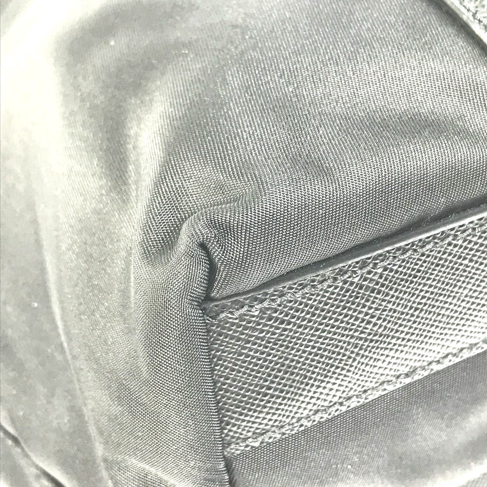PRADA Handbag BR2288 Nylon / leather black Bag Triangle logo plate Women Used Authentic