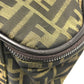 FENDI Boston Duffel bag Nylon / leather khaki Zucca FF logo mens(Unisex) Used Authentic
