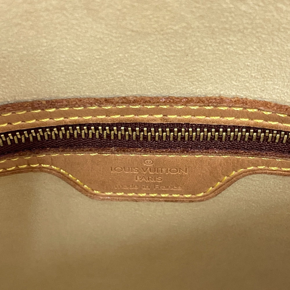 LOUIS VUITTON Shoulder Bag M51145 leather Brown Monogram LoopingGM Women Used Authentic