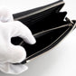 LOUIS VUITTON Long Wallet Purse N60379 leather black Damier Zippy Dragonne