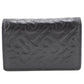 BURBERRY Coin case leather black Monogram Monogram mens(Unisex) Used Authentic