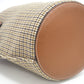 CELINE Handbag Wool, Leather Brown Women Used Authentic