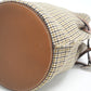 CELINE Handbag Wool, Leather Brown Women Used Authentic