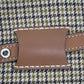 CELINE Handbag Wool, Leather Brown Women Used Authentic