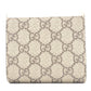 GUCCI Bifold Wallet 598587 Leather, PVC white GG Marmont