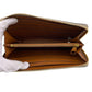 LOUIS VUITTON Long Wallet Purse M58209 leather Brown Zip Around Portefeuille Jena Women(Unisex) Used Authentic