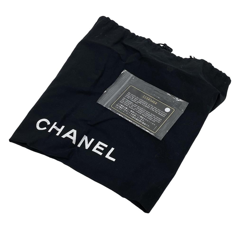 CHANEL Handbag PVC, Leather black Matrasse Paris Biarritz PM