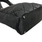 CHANEL Handbag PVC, Leather black Matrasse Paris Biarritz PM