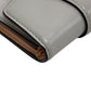 LOUIS VUITTON Tri-fold wallet M80475 leather gray Portefeuille Ponneuf Women Used Authentic