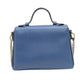 GUCCI Shoulder Bag 510302 leather blue 2WAY handbag Women Used Authentic