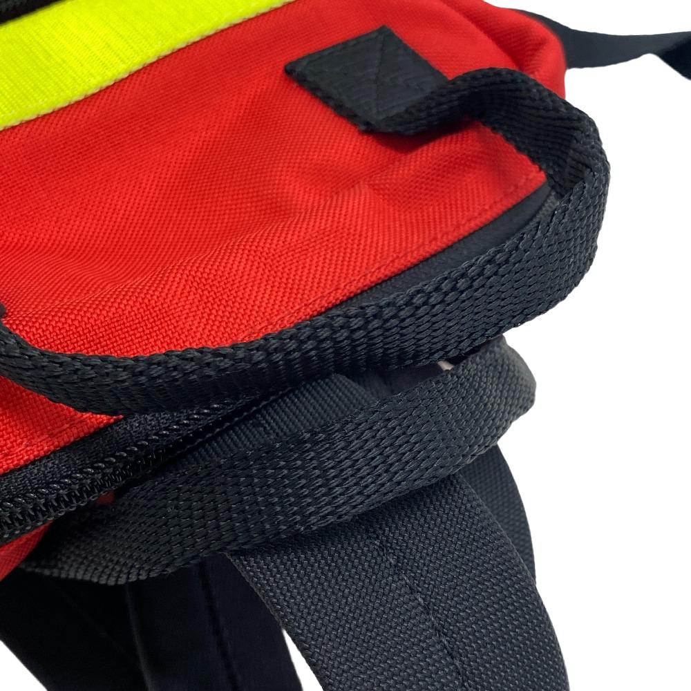 BALENCIAGA Backpack 658087 2BKKX 6406 Nylon Red mens Used Authentic