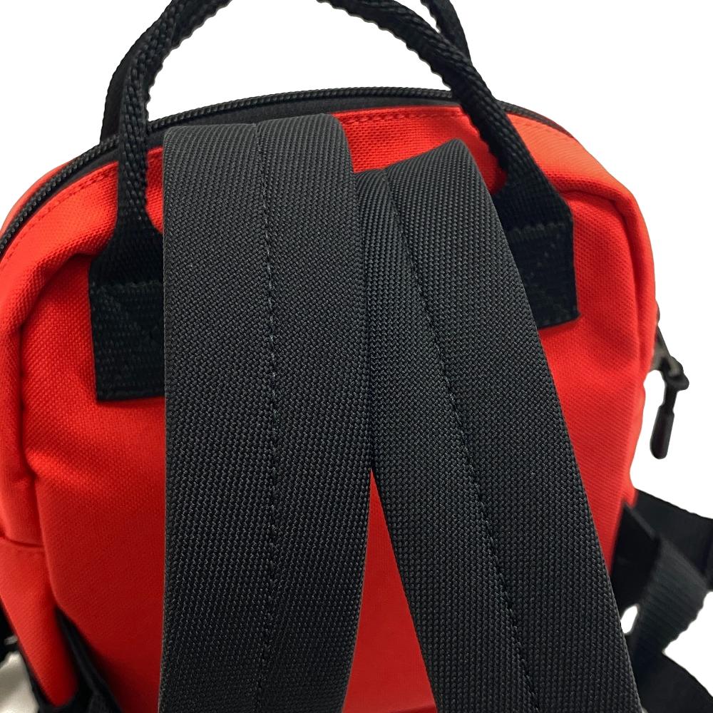 BALENCIAGA Backpack 658087 2BKKX 6406 Nylon Red mens Used Authentic