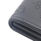 LOUIS VUITTON Long Wallet Purse M60143 leather black Mahina Portefeuille Iris Women Used Authentic
