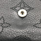 LOUIS VUITTON Long Wallet Purse M60143 leather black Mahina Portefeuille Iris Women Used Authentic