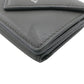BALENCIAGA Tri-fold wallet 391446 leather gray Paper mini