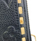 LOUIS VUITTON Long Wallet Purse M64805 leather black Zip Around Monogram Ann Platt Zippy wallet Women Used Authentic