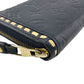 LOUIS VUITTON Long Wallet Purse M64805 leather black Zip Around Monogram Ann Platt Zippy wallet Women Used Authentic