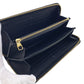 LOUIS VUITTON Long Wallet Purse M64805 leather black Zip Around Monogram Ann Platt Zippy wallet Women Used Authentic