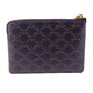 CELINE Coin case PVC black Triomphe Women(Unisex) Used Authentic