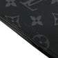 LOUIS VUITTON Briefcase GI0273 leather black Documents case Monogram Eclipse Portodocument Frank GM mens Used Authentic