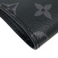 LOUIS VUITTON Briefcase GI0273 leather black Documents case Monogram Eclipse Portodocument Frank GM mens Used Authentic