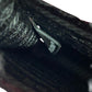 PRADA Pouch Leather, Paper Red Playing cards unisex(Unisex) Used Authentic