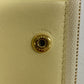 Dior Bifold Wallet leather yellow caro scarlet Women Used Authentic