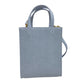 GIVENCHY Tote Bag Canvas, Leather blue BMA0223 G Tote Vertical Mini Ki Women Used Authentic