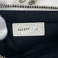 BALENCIAGA Clutch bag 694027 leather white Croco embossed luka goal Women Used Authentic