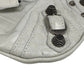 BALENCIAGA Clutch bag 694027 leather white Croco embossed luka goal Women Used Authentic