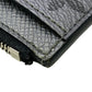 LOUIS VUITTON Coin case M30839 Taiga , Llama Silver Monogram Coin card holder mens Used Authentic