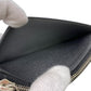 LOUIS VUITTON Coin case M30839 Taiga , Llama Silver Monogram Coin card holder mens Used Authentic