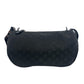 GUCCI Sling bag Nylon, Leather black GG nylon unisex(Unisex) Used Authentic