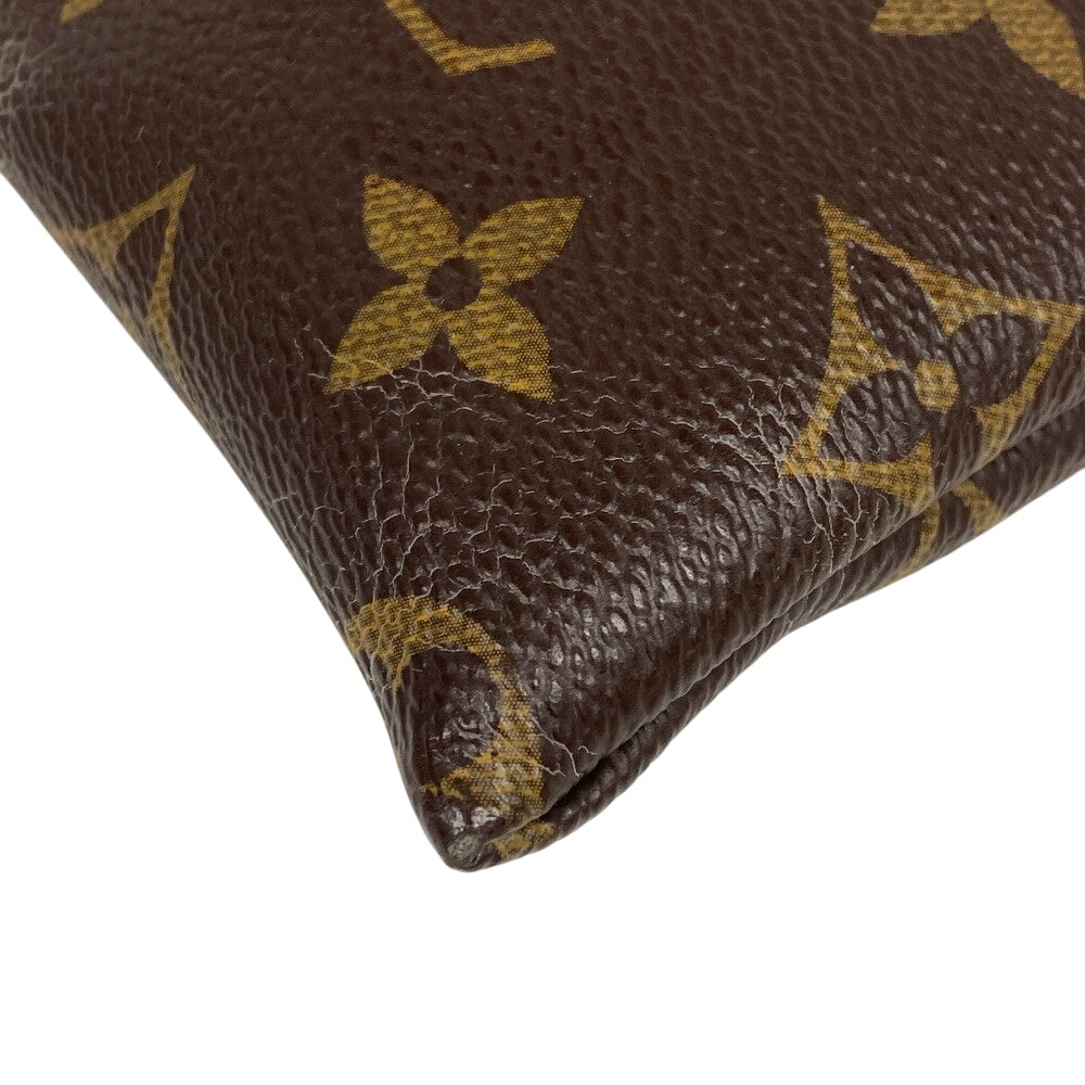 LOUIS VUITTON Pochette M64035 Monogram, Leather Brown Monogram Pochette Tuileries unisex(Unisex) Used Authentic