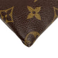 LOUIS VUITTON Pochette M64035 Monogram, Leather Brown Monogram Pochette Tuileries unisex(Unisex) Used Authentic