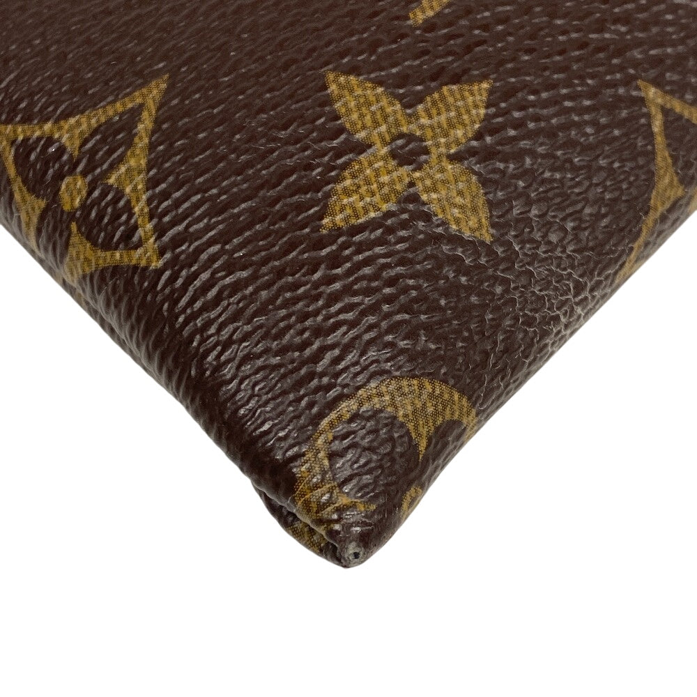 LOUIS VUITTON Pochette M64035 Monogram, Leather Brown Monogram Pochette Tuileries unisex(Unisex) Used Authentic