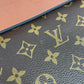 LOUIS VUITTON Pochette M64035 Monogram, Leather Brown Monogram Pochette Tuileries unisex(Unisex) Used Authentic