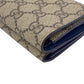 GUCCI Tri-fold wallet 769225 PVC, Leather beige GG Supreme GG Details(Unisex) Used Authentic
