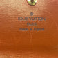 LOUIS VUITTON Long Wallet Purse M6359I Tobaco leather Brown 1 Epi Porto Monnet Credit Pochette(Unisex) Used Authentic