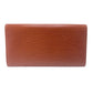 LOUIS VUITTON Long Wallet Purse M6359I Tobaco leather Brown 1 Epi Porto Monnet Credit Pochette(Unisex) Used Authentic