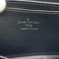 LOUIS VUITTON Coin case M60152 leather black 1 Epi Zip around purse mens(Unisex) Used Authentic