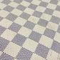 LOUIS VUITTON Pouch N41361 leather white Damier Azur Never full Women(Unisex) Used Authentic