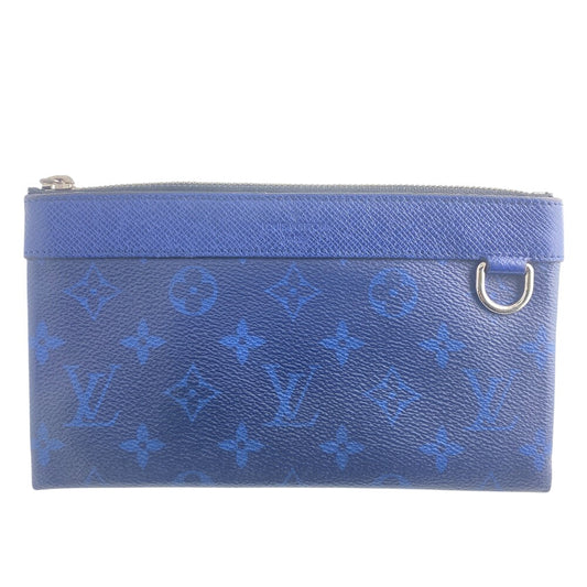 LOUIS VUITTON Pouch M30278 Taiga cobalt blue Monogram Cobalt Blue Discovery